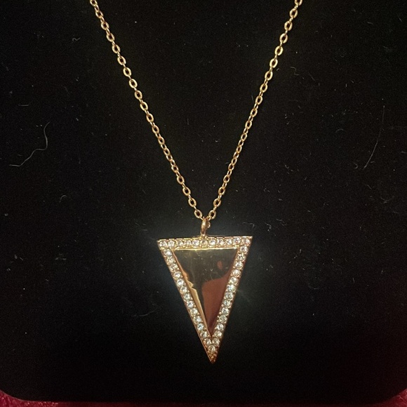 Chloe & Isabel Pave triangle necklace - Picture 2 of 7